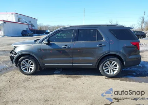 2017 Ford Explorer Xlt from USA, damaged, VIN 1FM5K7D86HGD36744